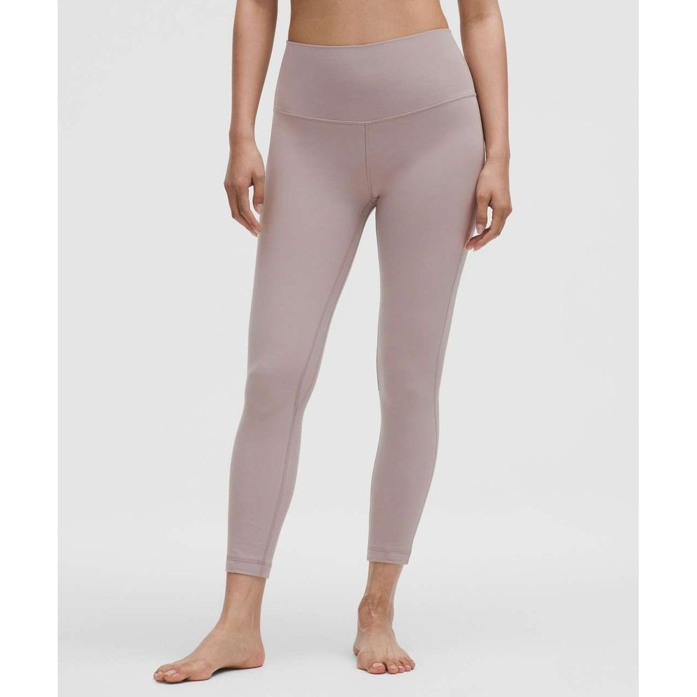 Lululemon Align High-Rise Pant Mauve Grey 25" Size 8 Women's